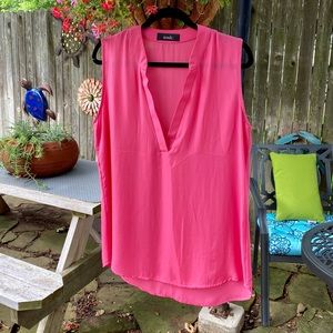 Zouk Women’s Summer Top, Lightweight, Sleeveless,Coral Color, Sz L🪸